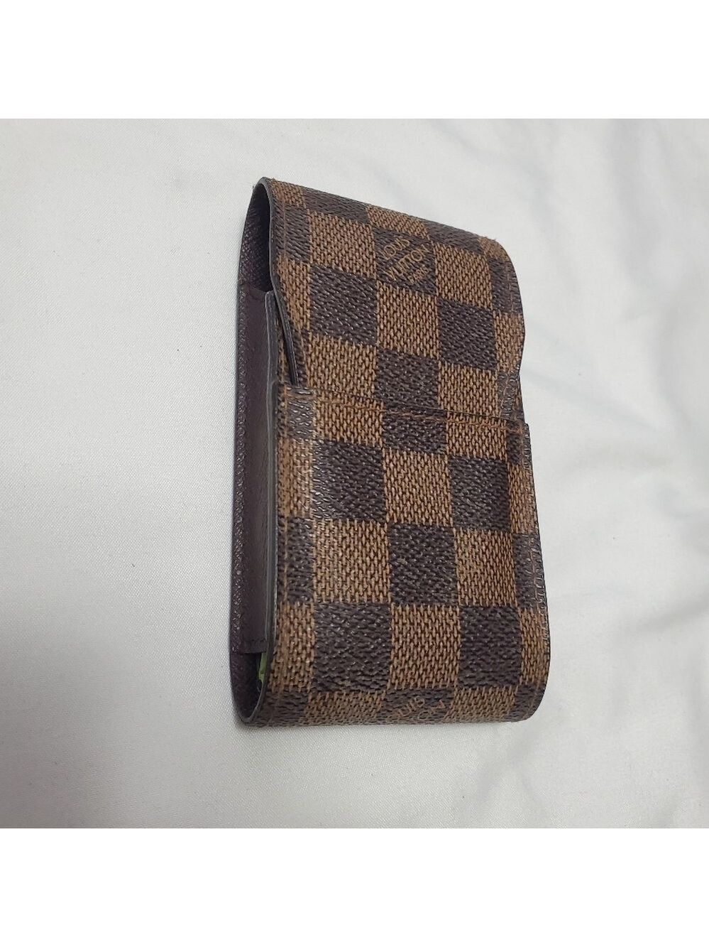 Authentic Louis Vuitton Damier Ebene Cigarette Case | CT1020 | Made in France